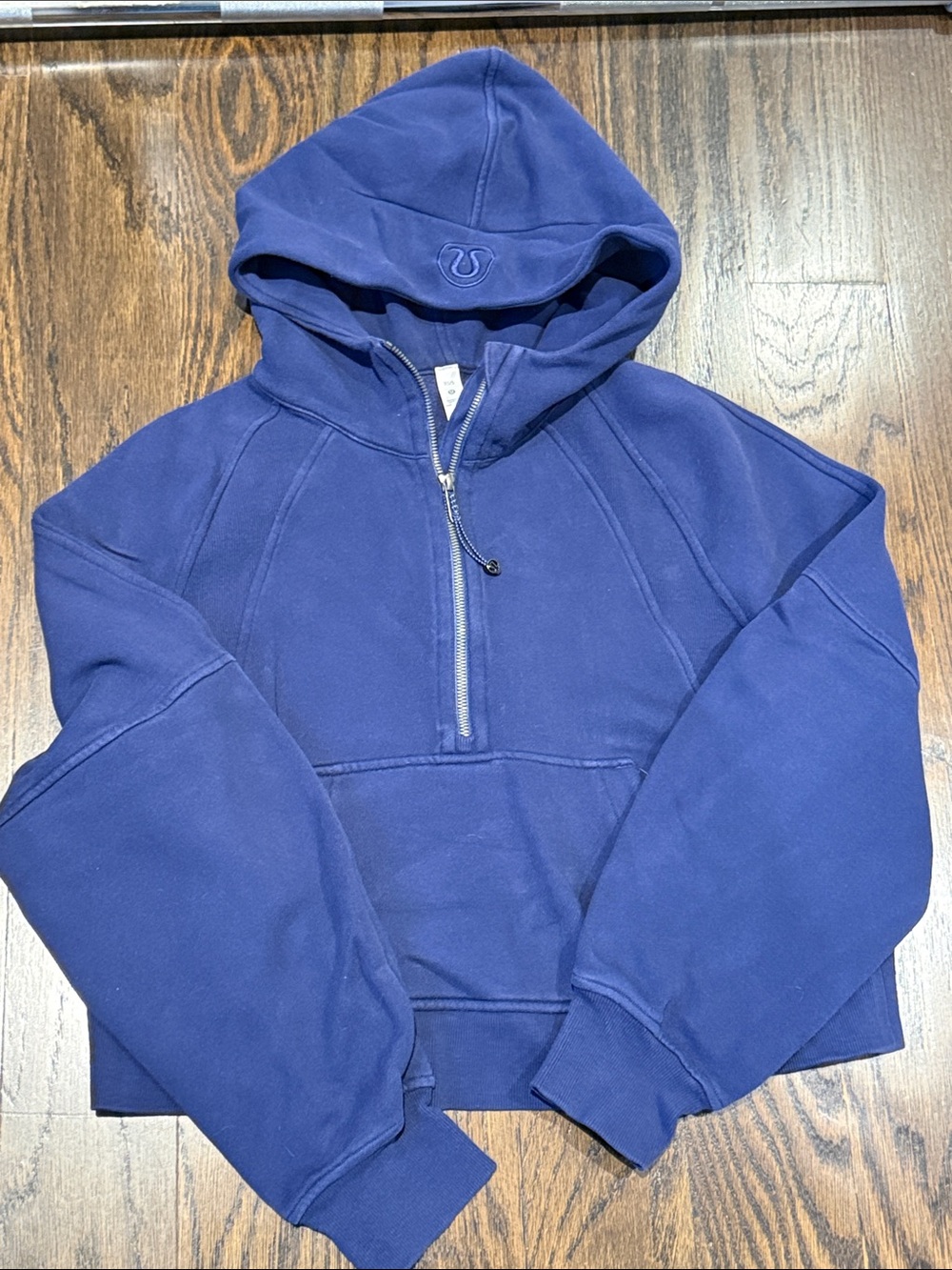 lululemon athletica Men’s Navy Half-Zip Hoodie